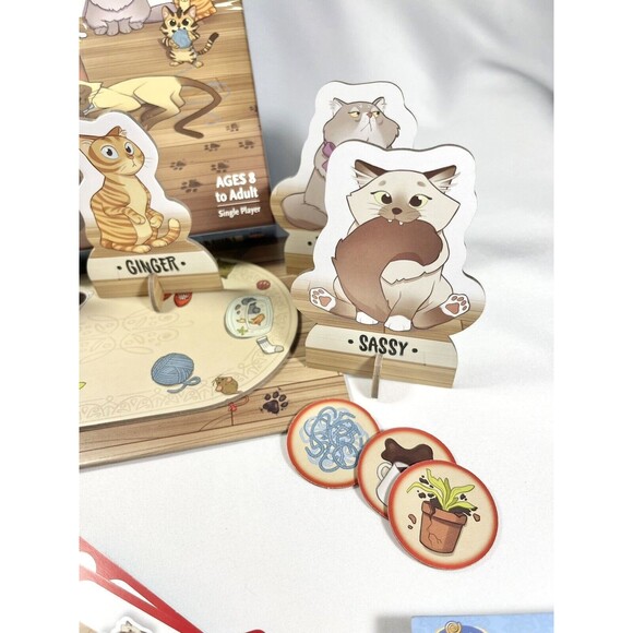 Cat Crimes "Who's to Blame Logic Game" by Think Fun Board Game Complete - Picture 7 of 12